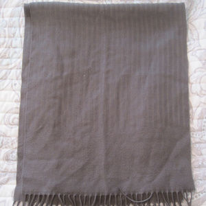 MEN'S GRAY SOFT WARM SCARF